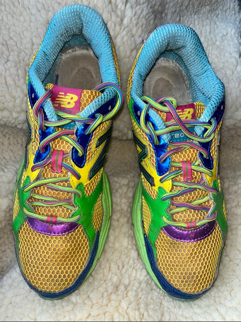 New Balance 580 W580RR2 Multicolor Women’s Size 10 Retro Sneakers